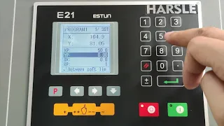 Press brake E21 operation manual, how to use E21 Controller for bending machine