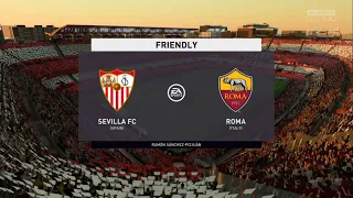 Sevilla CF vs AS Roma (SIMULATION) | Round of 16 - UEFA Europa League