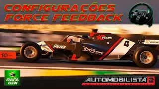 AUTOMOBILISTA 2 CONFIGURAÇÕES E FORCE FEEDBACK