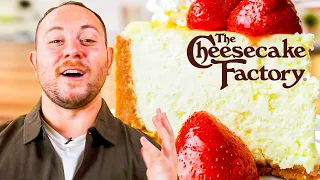 Remaking Cheescake Factory's Classic Original Cheesecake | Copycat Kitchen | Delish
