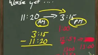 Course 1 Lesson 4-7, Elapsed Time (Borrowing Part II)