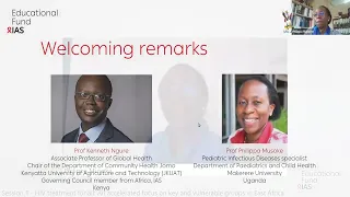 Community and youth at the centre of a science-led HIV response in East Africa (Session 1/3)