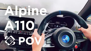 POV Alpine A110 On Track, Full Onboard // Ash Davies on Cars
