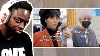 MUSALOVEL1FE Reacts to nct almost cursing