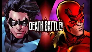 Reaction to Death Battle Nightwing vs Daredevil