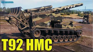 8к урона на АРТЕ T92 HMC 💩 World of Tanks САУ США 10 уровня 1.10.0