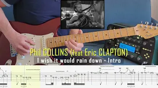 Phil Collins - I wish it would rain down (feat Eric Clapton) - Guitar solo cover #11