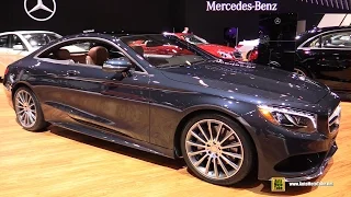 2015 Mercedes-Benz S550 Coupe 4Matic - Exterior and Interior Walkaround - 2015 NY Auto Show