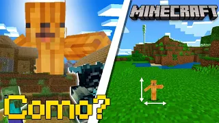 Como ficar Gigante e pequeno no Minecraft Bedrock - Minecraft