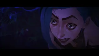 Arcane Dub Scene "Jinx talks to herself"