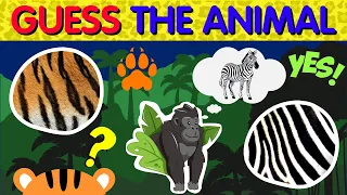 Guess The Animal 🐼🦄🦁 | Easy, Medium, Hard levels Quiz!🤯