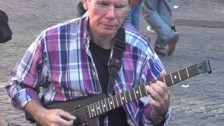 Street Musician Playing Santana's Europa at the Pantheon