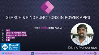 Search & Find Functions in Power Apps