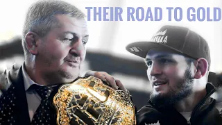 Tears of a Champion: Khabib's Emotional Tribute to His Father and Legendary Coach