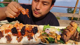 brothers and sisters come lets eat together || Naga food || kents vlog.