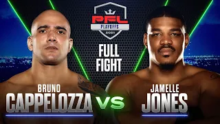 Bruno Cappelozza vs Jamelle Jones (Heavyweight Semifinals) 2021 PFL Playoffs