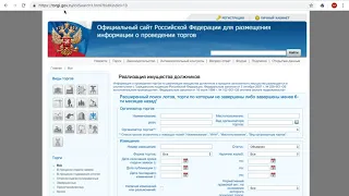 Как быстро найти лоты по продаже арестованного имущества