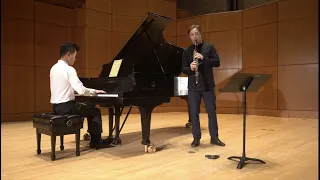 ROBERT SCHUMANN: PHANTASIESTÜCKE  FOR CLARINET AND PIANO.  JOSE FRANCH-BALLESTER & DAVID FUNG.