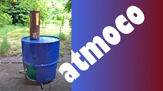 "atmoco" - pyrolysis stove for biochar production