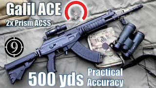 Galil Ace 32 (7.62x39) +  Primary Arms 2x ACSS to 500yds: Practical Accuracy