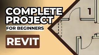 Revit - Complete Tutorial for Beginners (Exercise to model a house) - Part 1