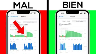 20 Ajustes para AHORRAR BATERÍA en tu iPhone con iOS 17 🔋