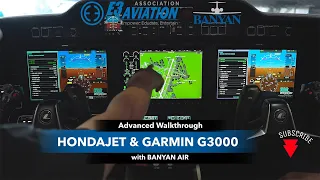 Aviation Product Tutorial | HondaJet Cockpit & Garmin G3000