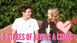 6 Stages of Having a Crush | Brent Rivera