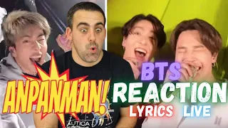 1: BTS (방탄소년단) Anpanman Lyrics & Live Performance | REACTION