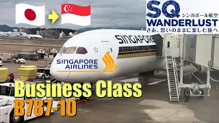 4K | Discover Singapore Airlines B787 in Business Class Wholesome Hospitality with a Japanese Twist