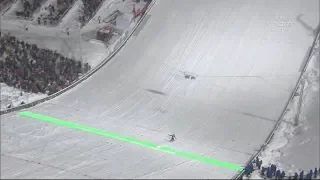 Kamil Stoch 227,5 metra 1 miejsce PŚ w Lotach Oberstdorf 03.02.2019