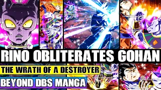 Beyond Dragon Ball Super Universe 13s God Of Destruction Rino Obliterates Gohan! A Destroyers Wrath