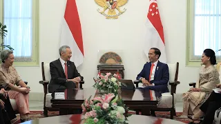 Courtesy call on Indonesian President Joko Widodo