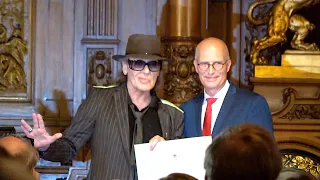Udo Lindenbergs Rede im Rathaus Hamburg zur Ehrenbürgerschaft