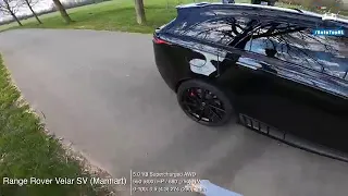 600 hp RANGE ROVER VELAR SV 5.0 V8 MANHART POV test drive