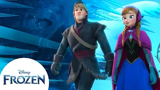 El viaje de Anna para encontrar a Elsa | Frozen