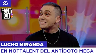 La irreverente rutina de humor negro de Lucho Miranda en El Antídoto Mega