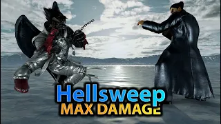 Devil Jin Hellsweep Combos | +Max Damage