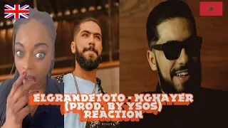 ElGrandeToto - Mghayer - Prod. By Ysos (🇬🇧Reaction) 🇲🇦💨