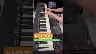 Not You - Alan Walker & Emma Steinbakken  - piano cover by John Ding #piano #music