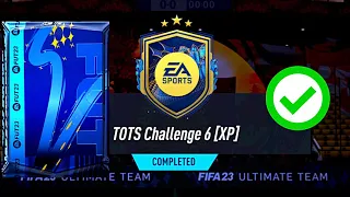 TOTS Challenge 6 [XP] Sbc - Cheapest Solution (Fifa 23 Ultimate Team)