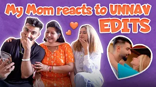 MY MOM REACTS TO #UNNAV EDITS 😰 | Mr.MNV |