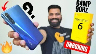 Realme 6 Unboxing & First Look - Best MidRange Smartphone For Camera & Gaming???🔥🔥🔥