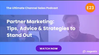 Partner Marketing: Tips, Advice, Strategies - Ben Wright, PartnerFuel - EP 23