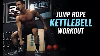 Kettlebell & Jump Rope Interval Training - Follow Along Workout