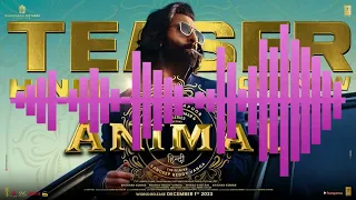 Ranbir Kapoor entry song in animal bgm / extended version