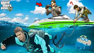 Franklin And Shinchan Hiding Underwater From Dj Alok | Underwater Hide And Sekk In GTA 5
