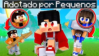 P3DRU foi ADOTADO pela FAMÍLIA PEQUENA no Minecraft