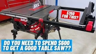 Can You Get Pro Table Saw Features On  A Budget?  ||  Skil TS6307-00  || Review | Calibration | Demo