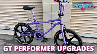 CUSTOM GT PERFORMER UPGRADES | BMX COLLECTION | HOW TO
